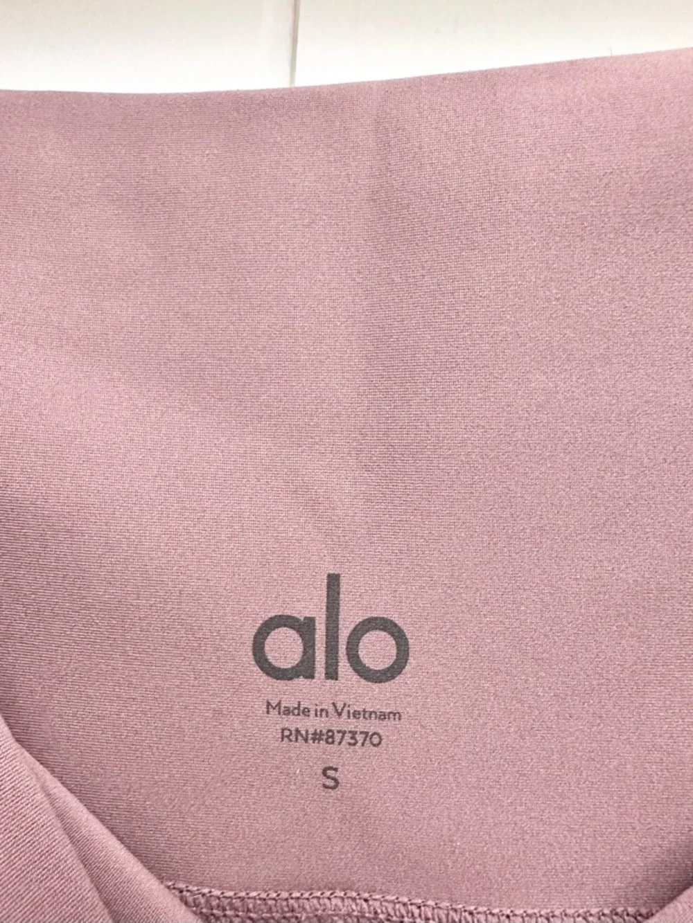 Alo 7/8 High-Waist Airlift Legging In Smoky Quartz Size Small